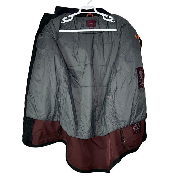 Swims Toronto Zurich Parka Men's XL Black Hood Waterproof Primaloft Liner Jacket - Picture 3 of 12